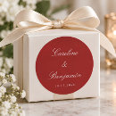 Search for red and white wedding stickers Formal