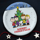 Search for charlie brown plates Snoopy and friends festive