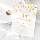 Search for pearl anniversary invitations 30 years