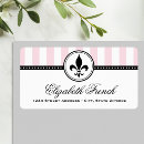 Search for fleur de lis return address labels French