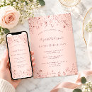 Search for feminine birthday invitations Pink