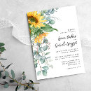 Search for sunflower wedding invitations Flowers