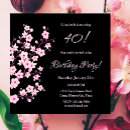 Search for japanese sakura birthday invitations Cherry blossoms
