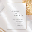 Search for simple modern wedding invitations Fall