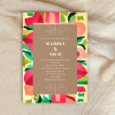 Search for colors wedding invitations Colourful