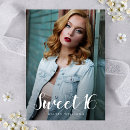 Search for ombre sweet 16 invitations Stylish