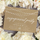 Search for string lights engagement party invitations Country