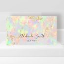 Search for iridescent business cards Elegant