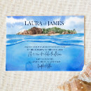 Search for beach scene wedding invitations Watercolor