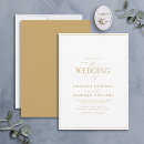 Search for gold and white wedding invitations Calligraphy