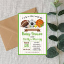 Search for sports baby shower invitations Soccer