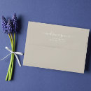 Search for simple wedding envelopes Grey