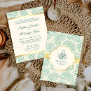 Search for gold paisley invitations Vintage