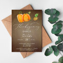 Search for watercolor thanksgiving invitations Elegant