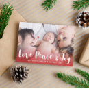 Search for confetti christmas cards Red