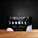 Search for crystal healing business cards Mystical