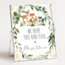 Search for baby animal posters Woodland baby shower