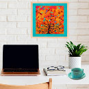 Search for brown tree posters Blue