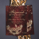 Search for masquerade invitations Princess