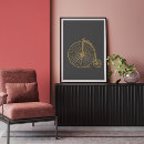 Search for vintage glam posters Gold glitter