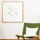 Search for hexagons posters Minimalist