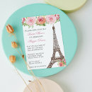 Search for parisian invitations Floral