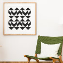 Search for black and white geometric shapes art Minimalist