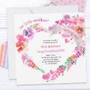 Search for sweetheart party invitations For her