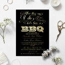 Search for i do bbq wedding invitations Black