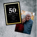 Search for surprise wedding invitations Black