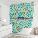 Search for kids shower curtains Aqua