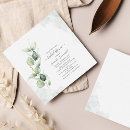 Search for simple elegant bridal shower invitations Greenery