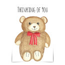Search for bear hug cards Thinking of you