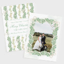 Search for vintage christmas cards green