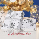 Search for christmas doodle wrapping paper Elegant