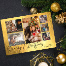 Search for faux gold christmas cards Foil