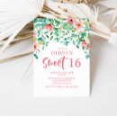 Search for aloha luau sweet 16 invitations Tropical