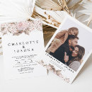 Search for pink and brown wedding invitations Minimalist