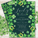 Search for horseshoe bridal shower invitations Lucky in love
