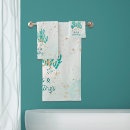 Search for aqua turquoise teal bath towels Glitter