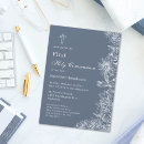 Search for floral first communion invitations Boy