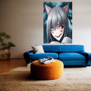 Search for anime girl posters Cartoon