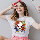 Search for skulls and roses tshirts Skeleton