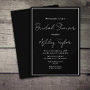 Search for traditional bridal shower invitations Elegant
