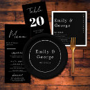 Search for fancy paper plates Black and white