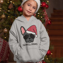 Search for christmas girls hoodies Santa paws
