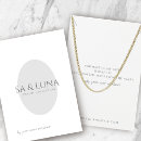 Search for necklace display cards Simple