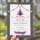Search for native american birthday invitations Tipi