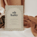 Search for oh baby shower invitations Retro