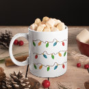 Search for string of lights mugs Xmas